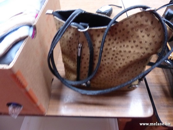 Handtas "Sac D'Anvers - bruin"