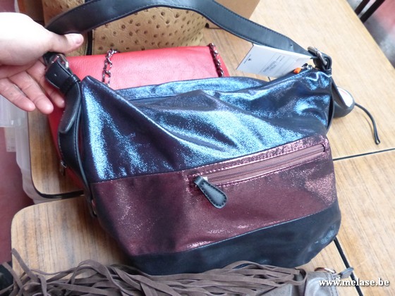 Handtas "David Jones - blauw"