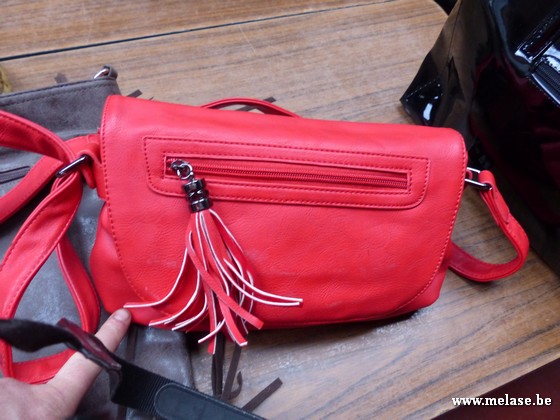 Handtas "Sac D'Anvers - rood"