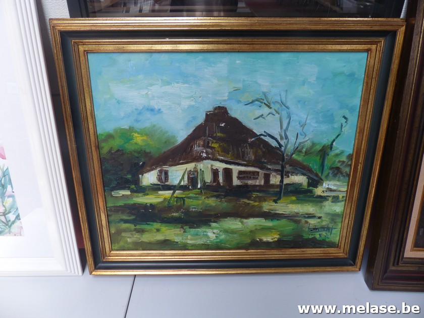 Schilderij "hoeve"