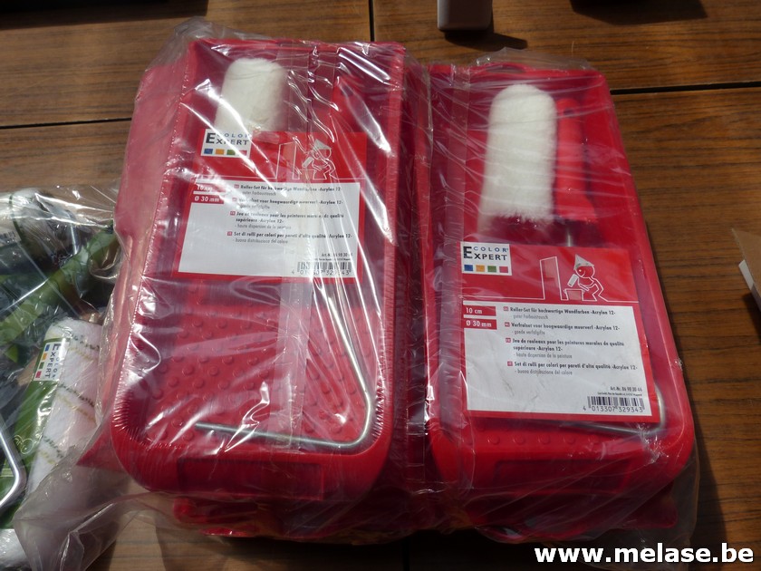 Verfsets "rood"