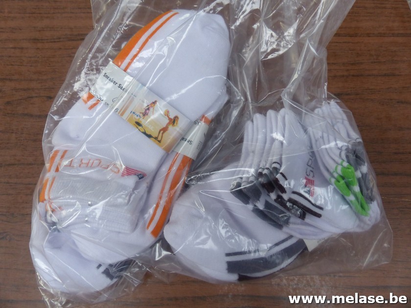 Sneakersokken "wit"