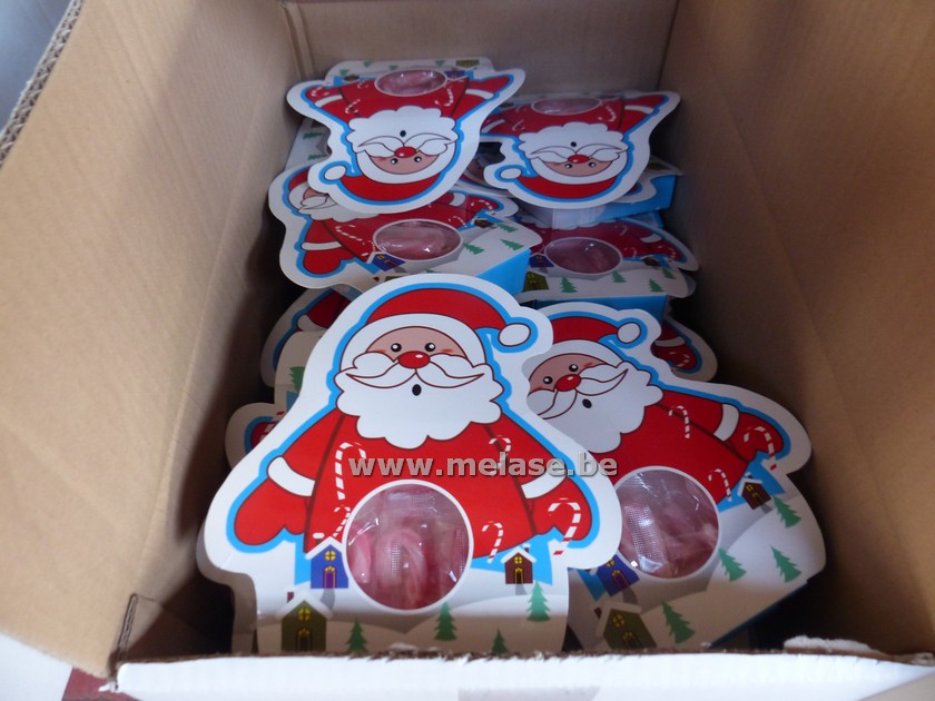 Kerstsnoepgoed "gevulde kerstmannetjes"