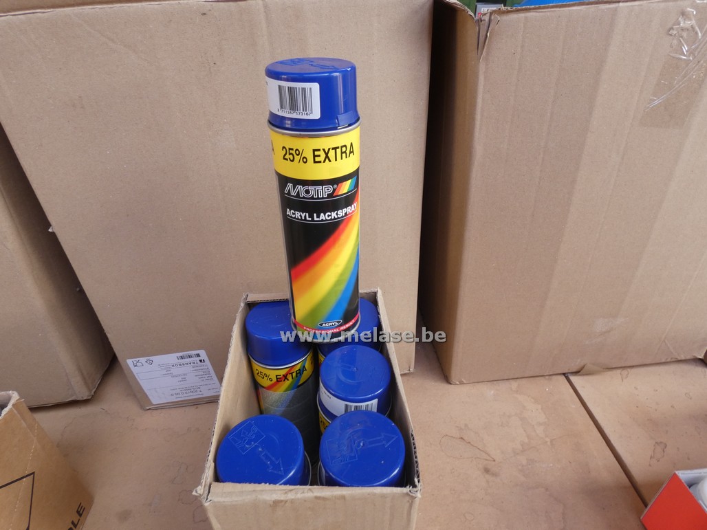 Acryl lakspray "blauw"
