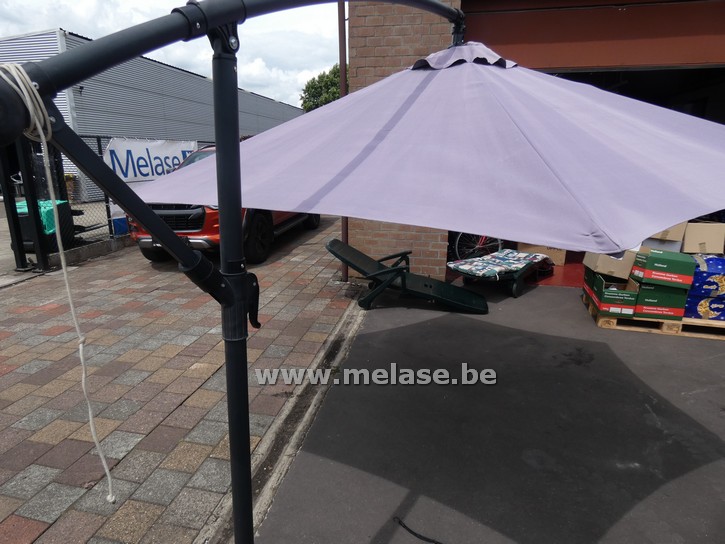 Zweefparasol + voet