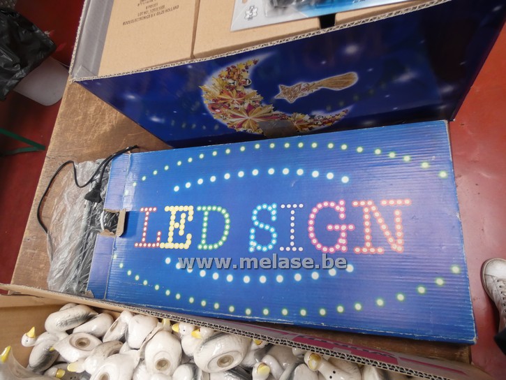 LED sign "open"