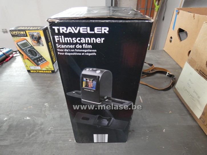 Filmscanner voor dia's en fotonegatieven "Traveler"