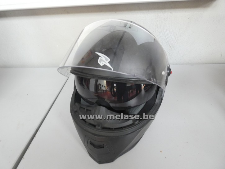 Motorhelm "zwart"