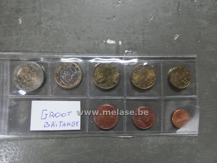 Euro munten collectie