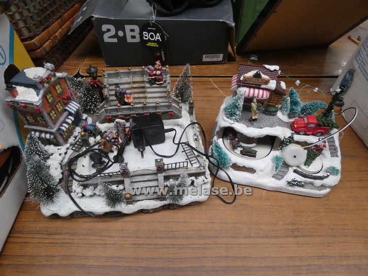 Kerstdecoratie "miniatuurlandschap"