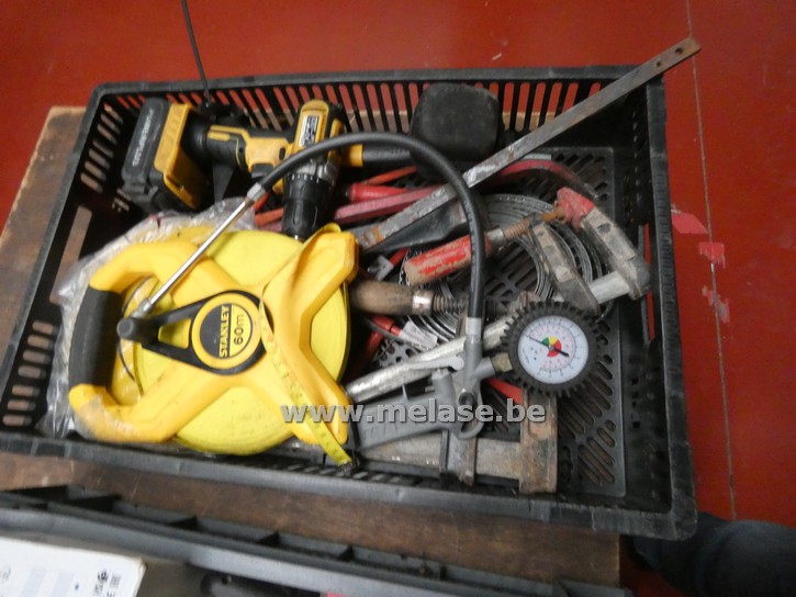 Bak divers handgereedschap 