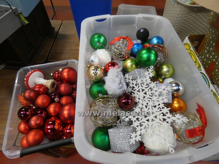 Kerstdecoratie "kerstballen"