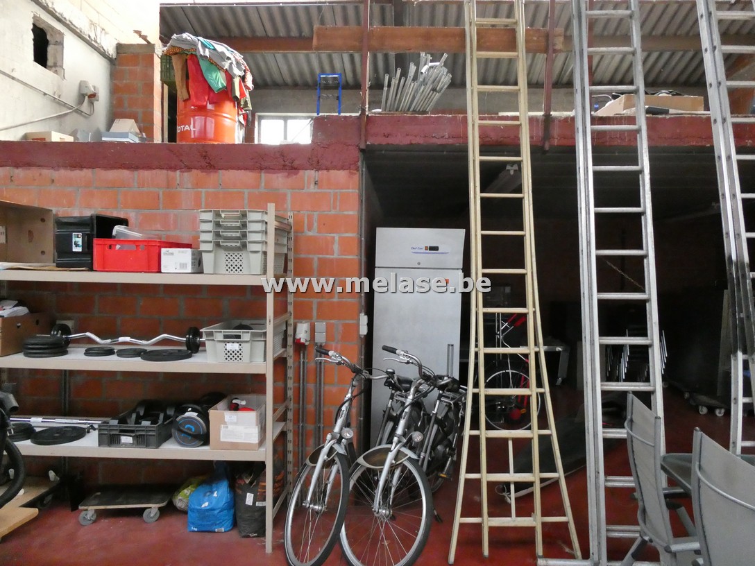 Alu ladder "2x14 treden"