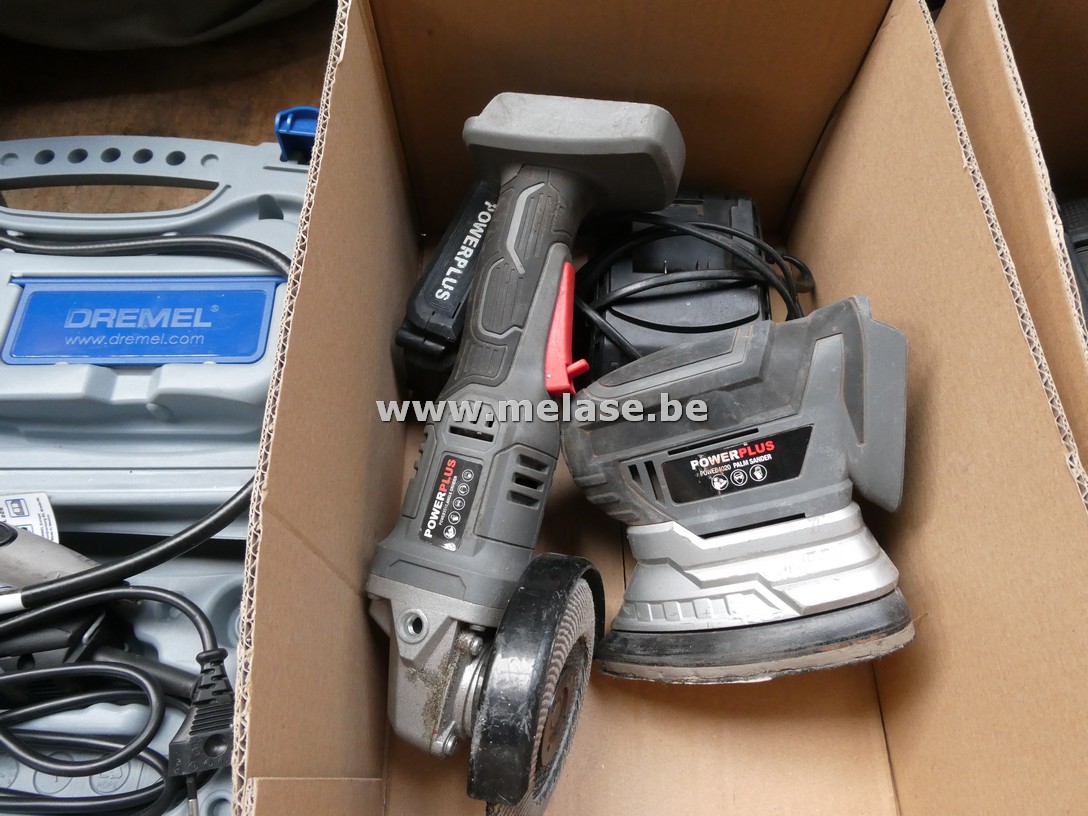 Schuurmachine en slijpmolen "PowerPlus"