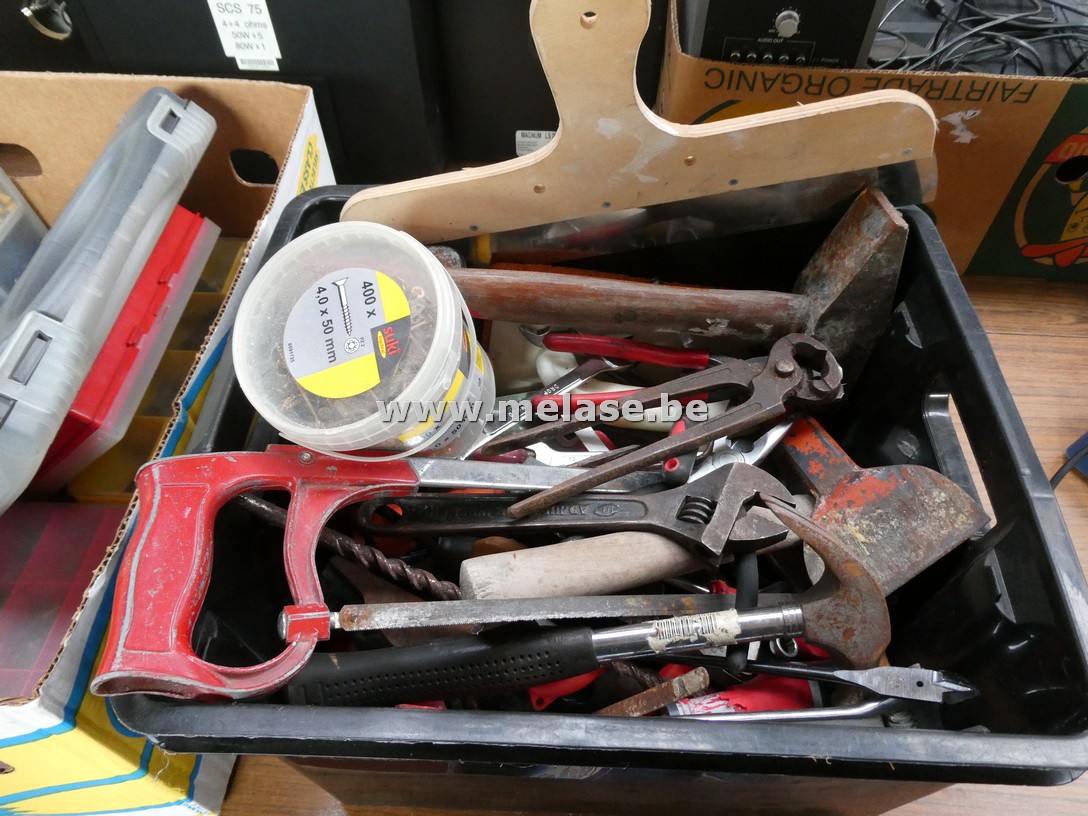 Bak divers gereedschap