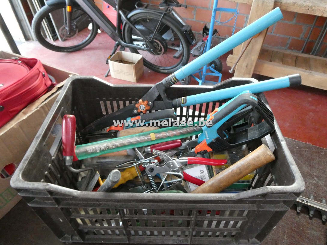 Bak divers gereedschap