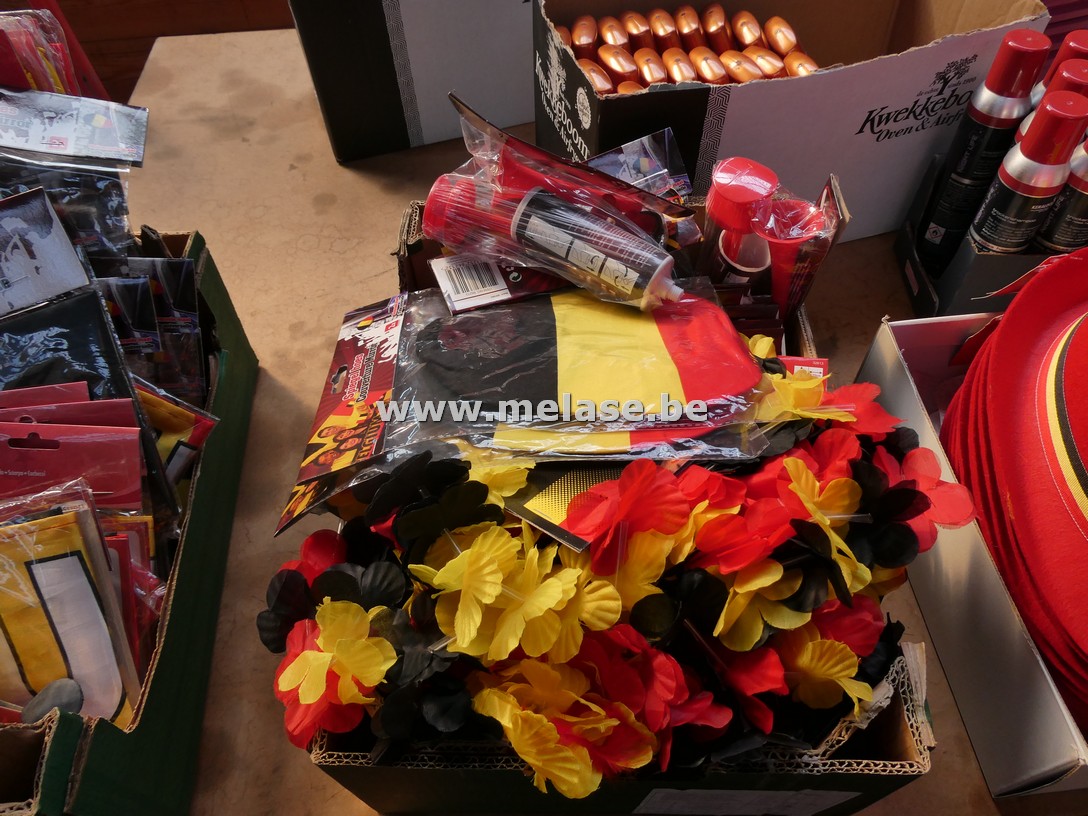 Decoratievaria "Belgische driekleur"