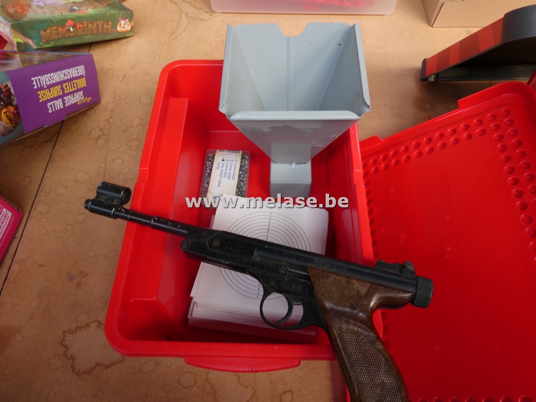 Luchtdrukpistool + toebehoren