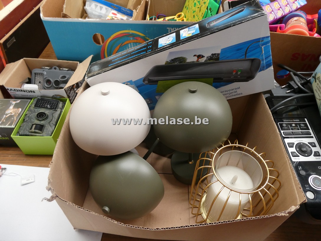 Lamineertoestel + diverse lampjes