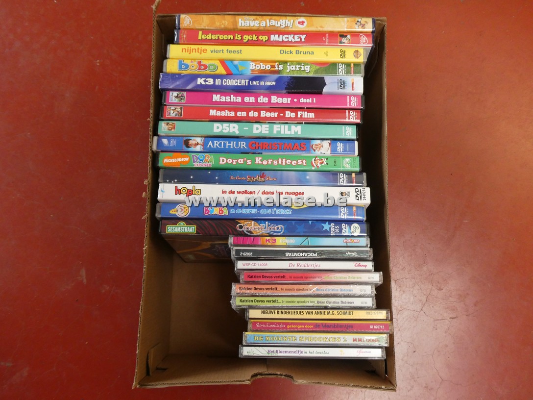 KinderDVD's en -CD's