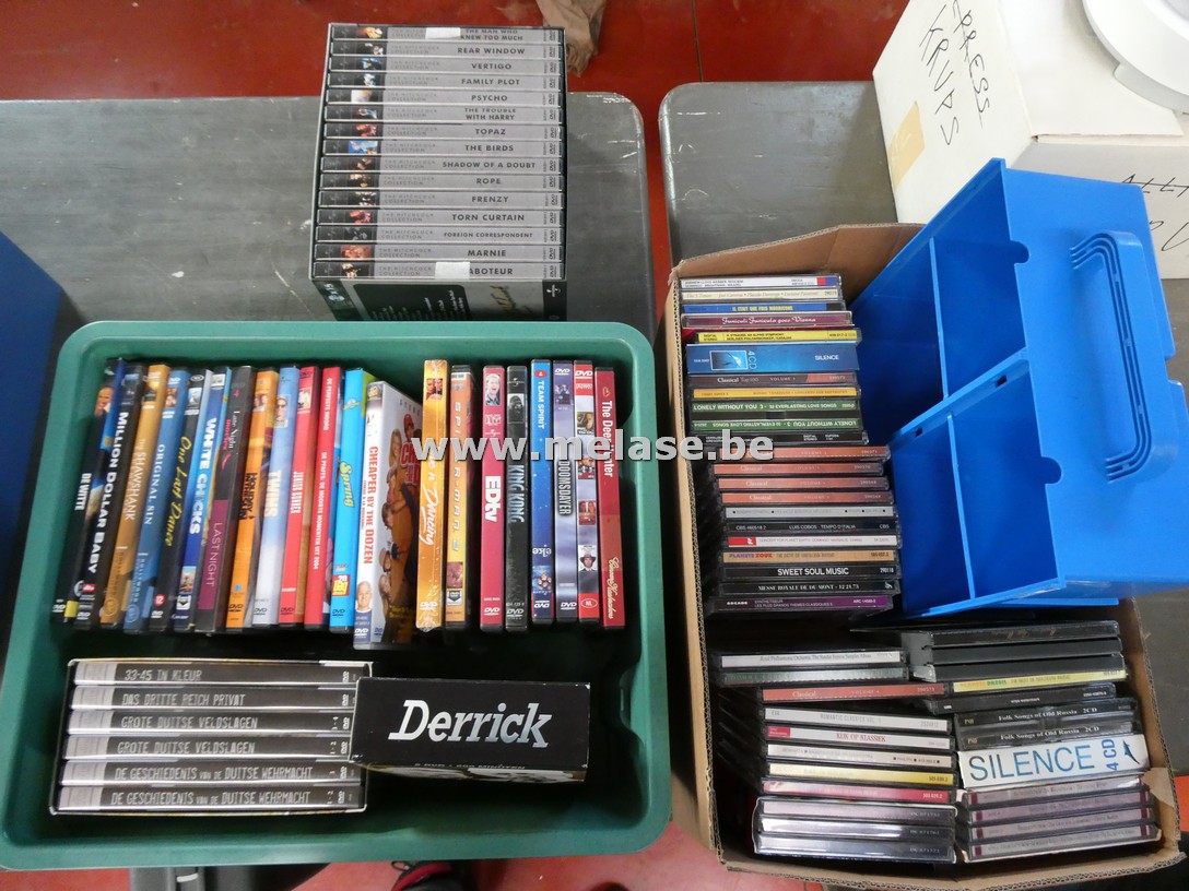 DVD's en CD's