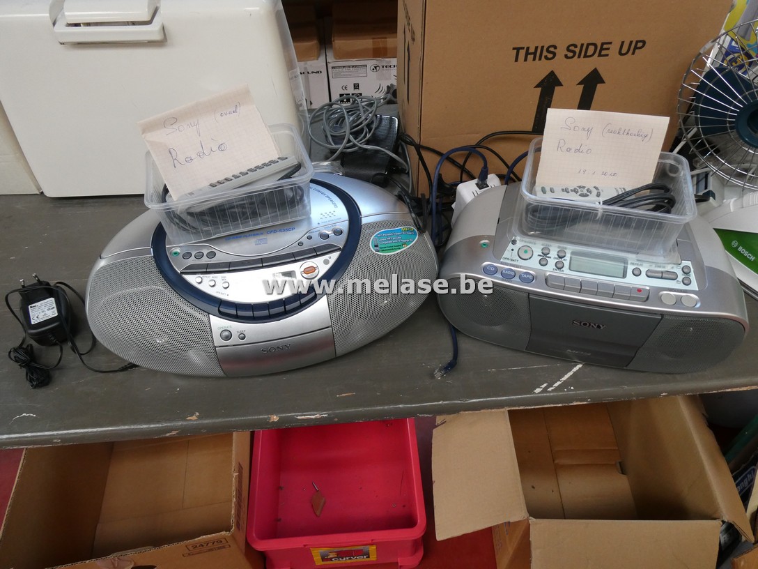 Draagbare radio-CD's "Sony"
