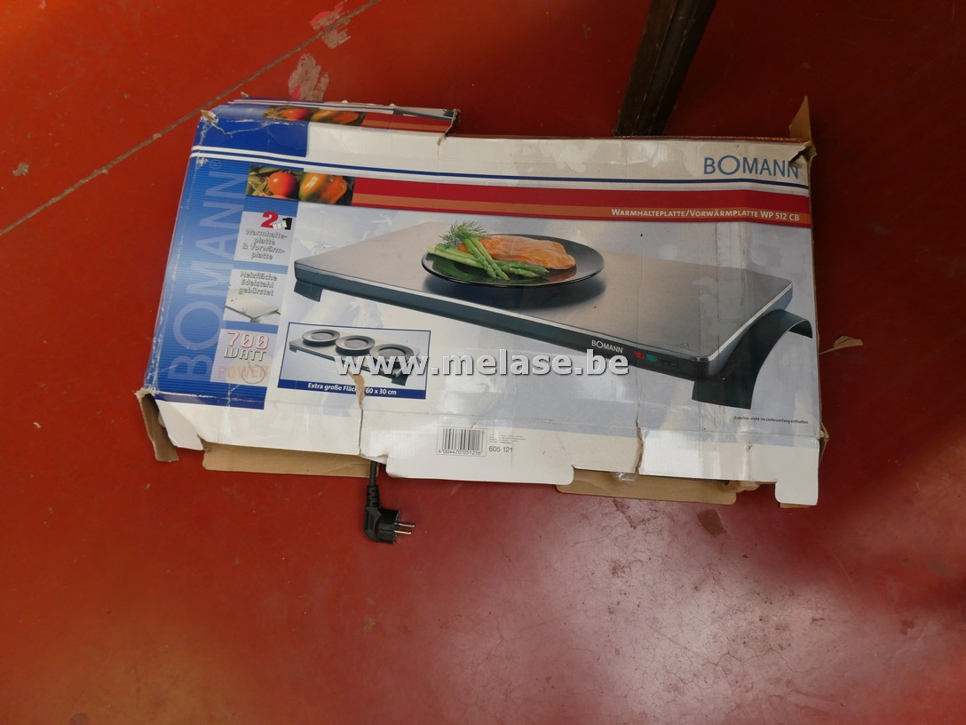 Warmhoudplaat "Bomann"