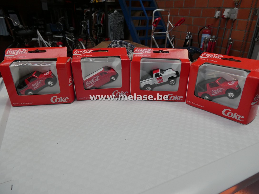 Miniatuur auto's "Coca-Cola"