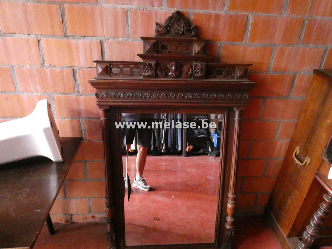 Antieke Mechelse spiegel 