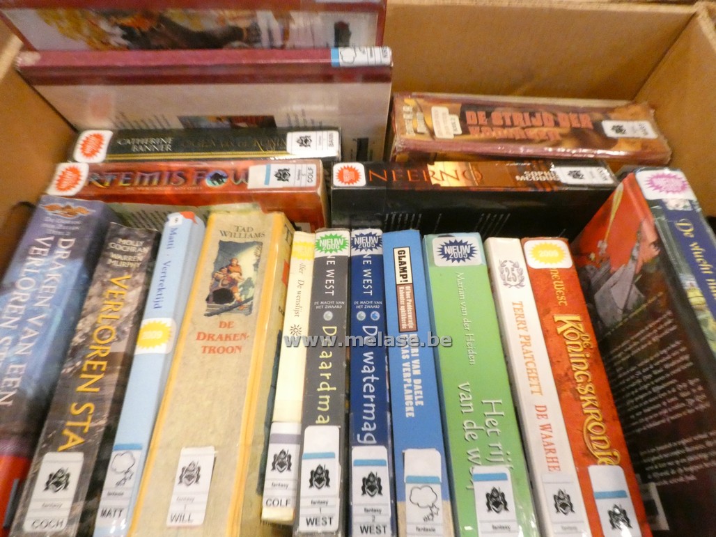 Doos boeken "Fantasy"