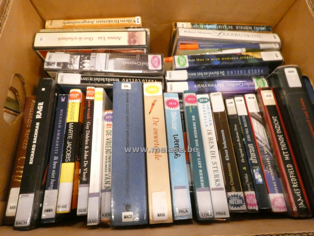Doos boeken "varia"