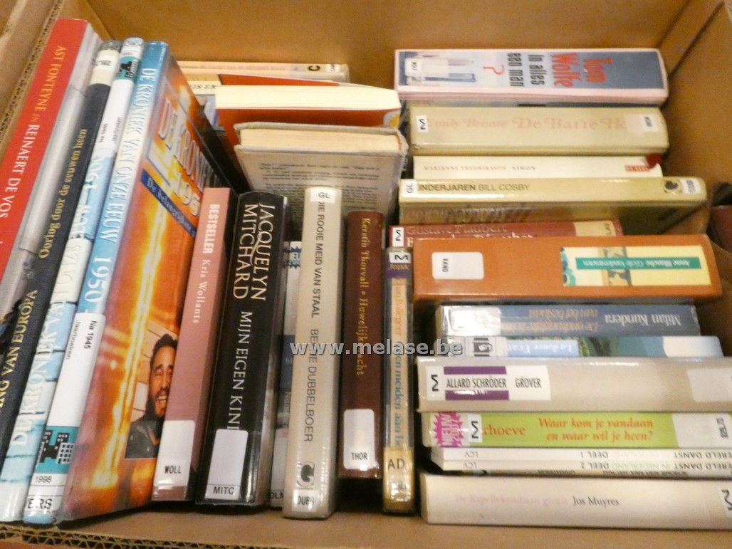 Doos boeken "varia"