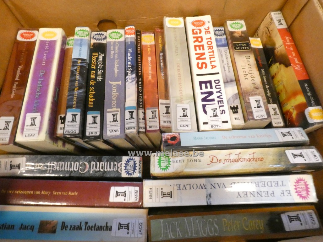 Doos boeken "Historische romans"