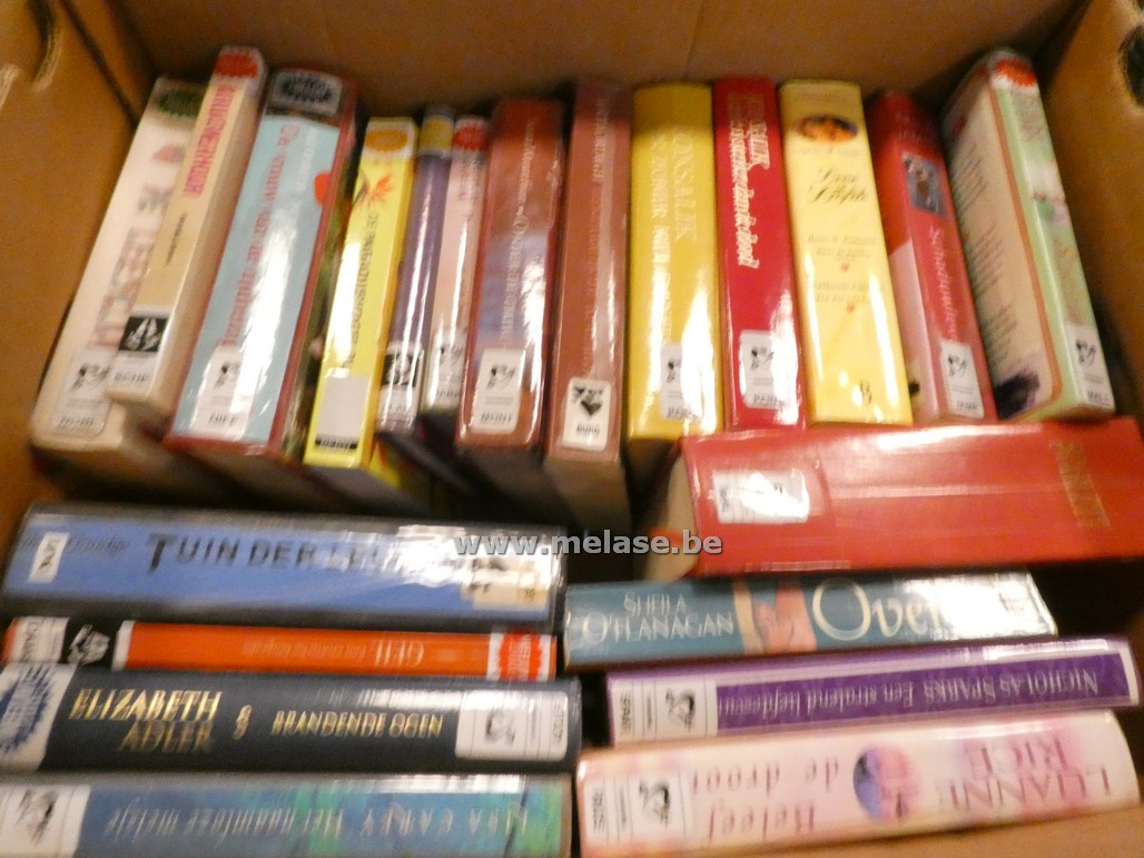 Doos boeken "Romantiek"