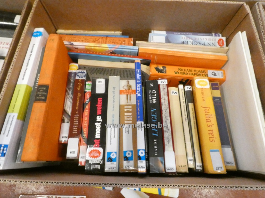 Doos boeken "varia"