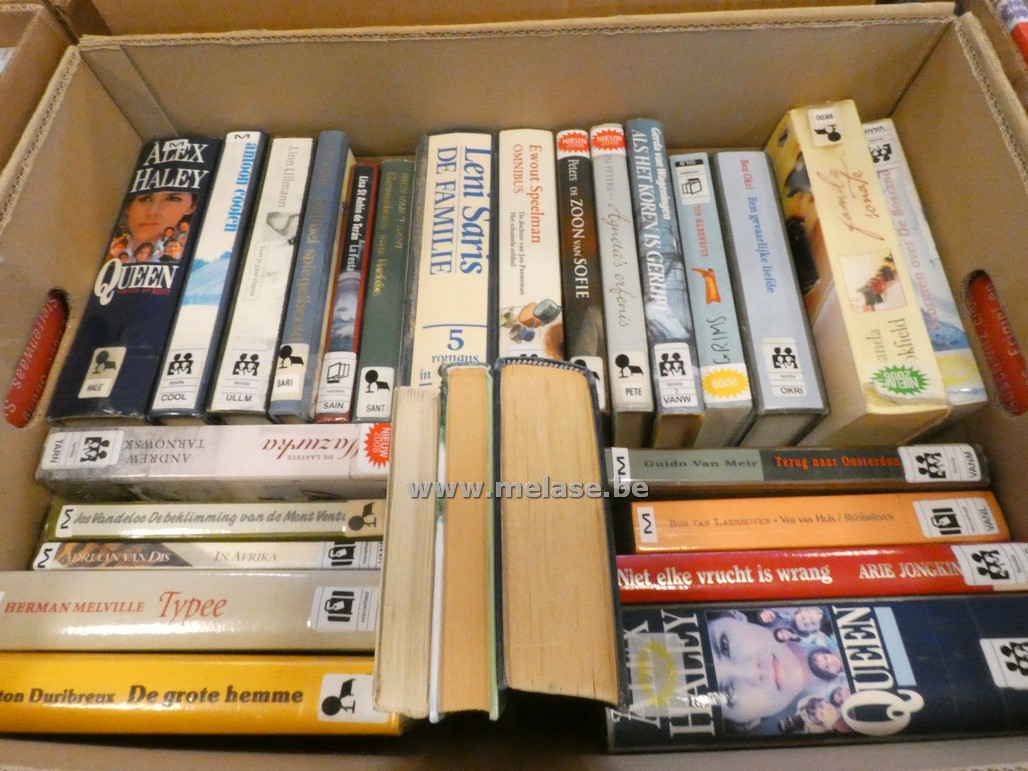Doos boeken "verhalen - romans"