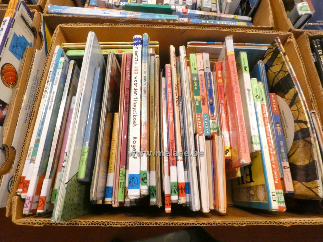 Doos boeken voor kleuters