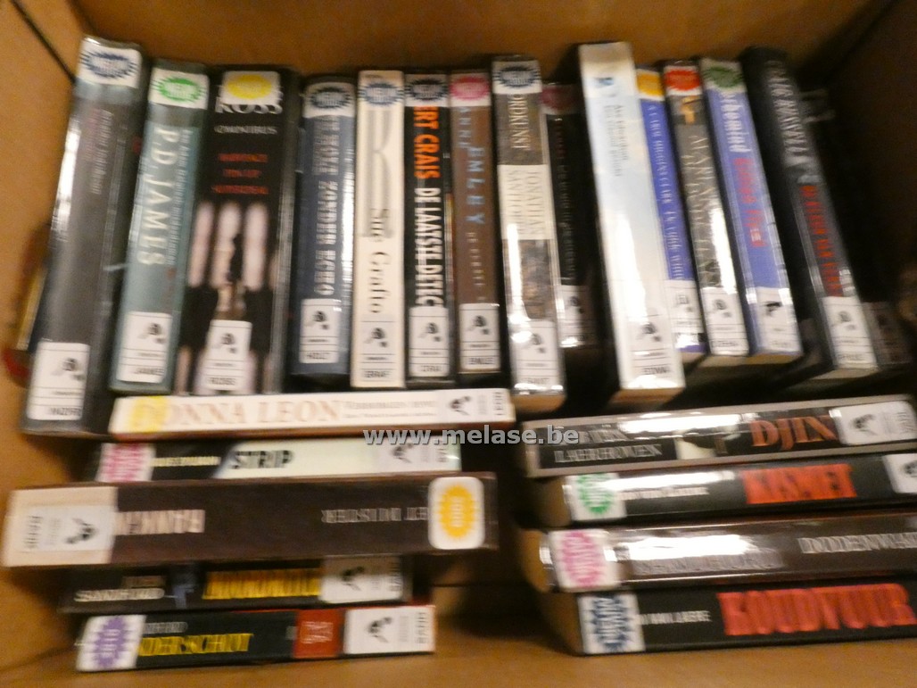 Doos boeken "Detectives"