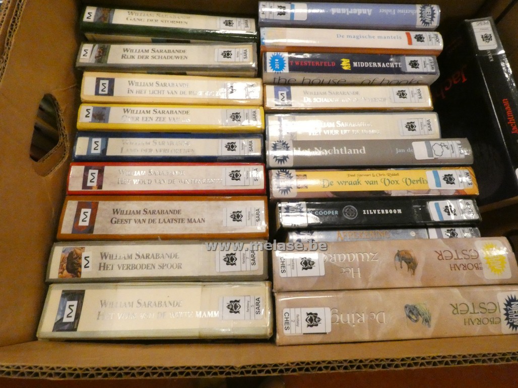 Doos boeken "Fantasy"