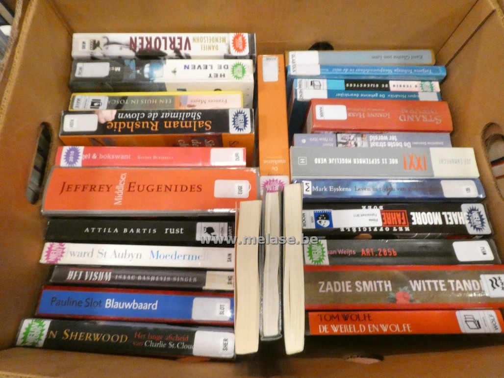 Doos boeken "verhalen - romans"