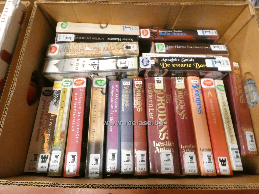 Doos boeken "Historische romans"
