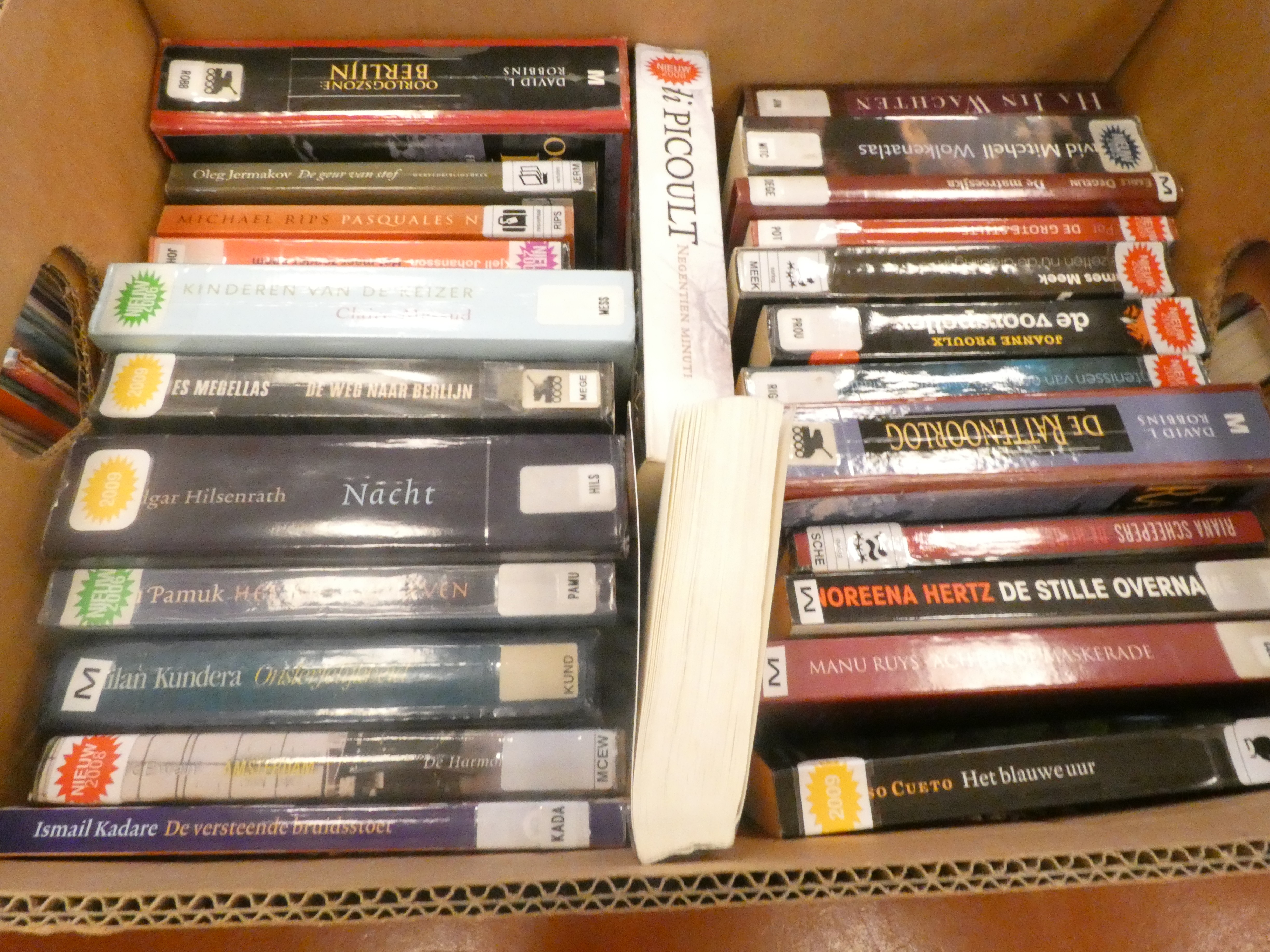 Doos boeken "verhalen - romans"