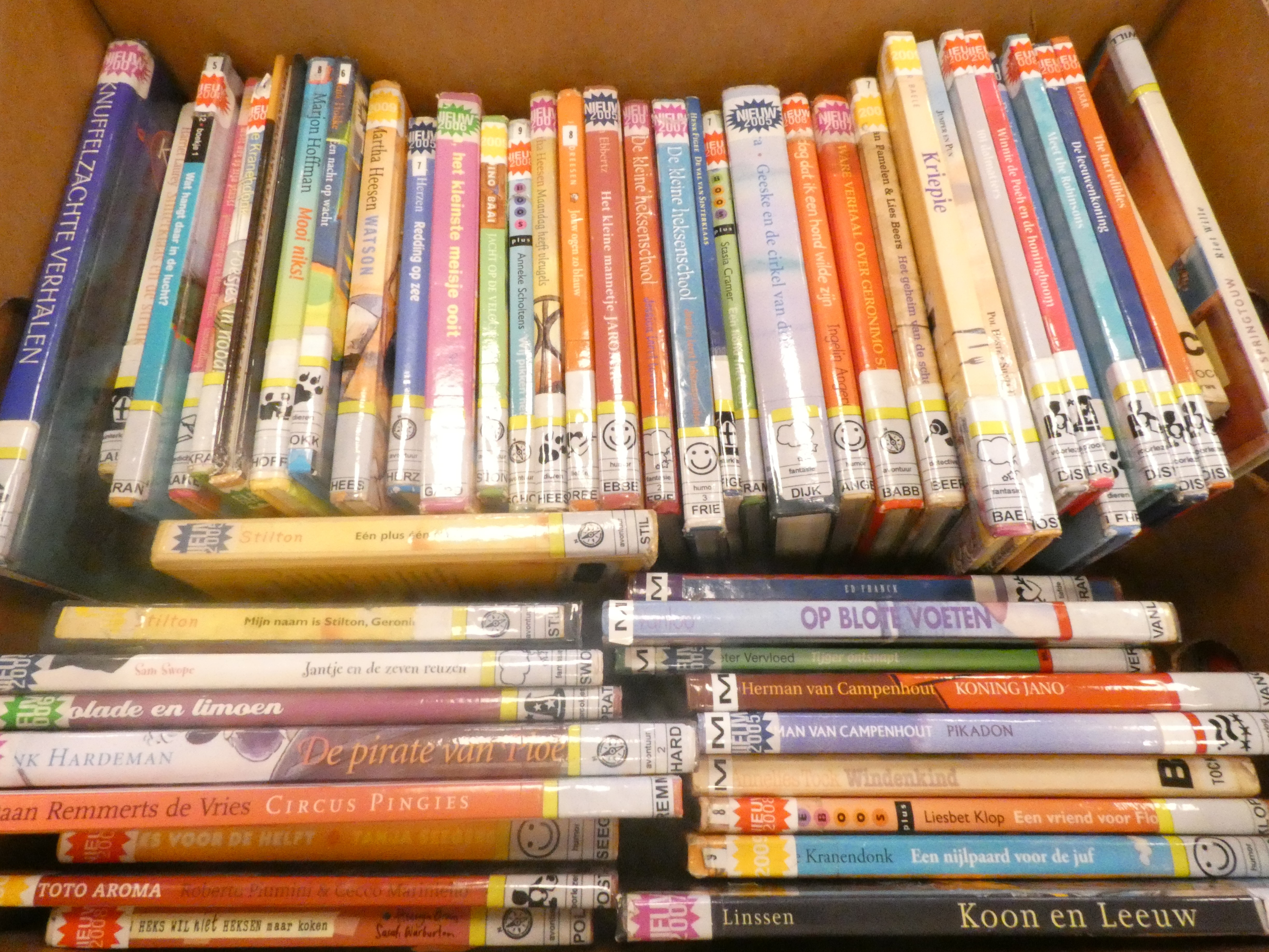 Doos jeugdboeken