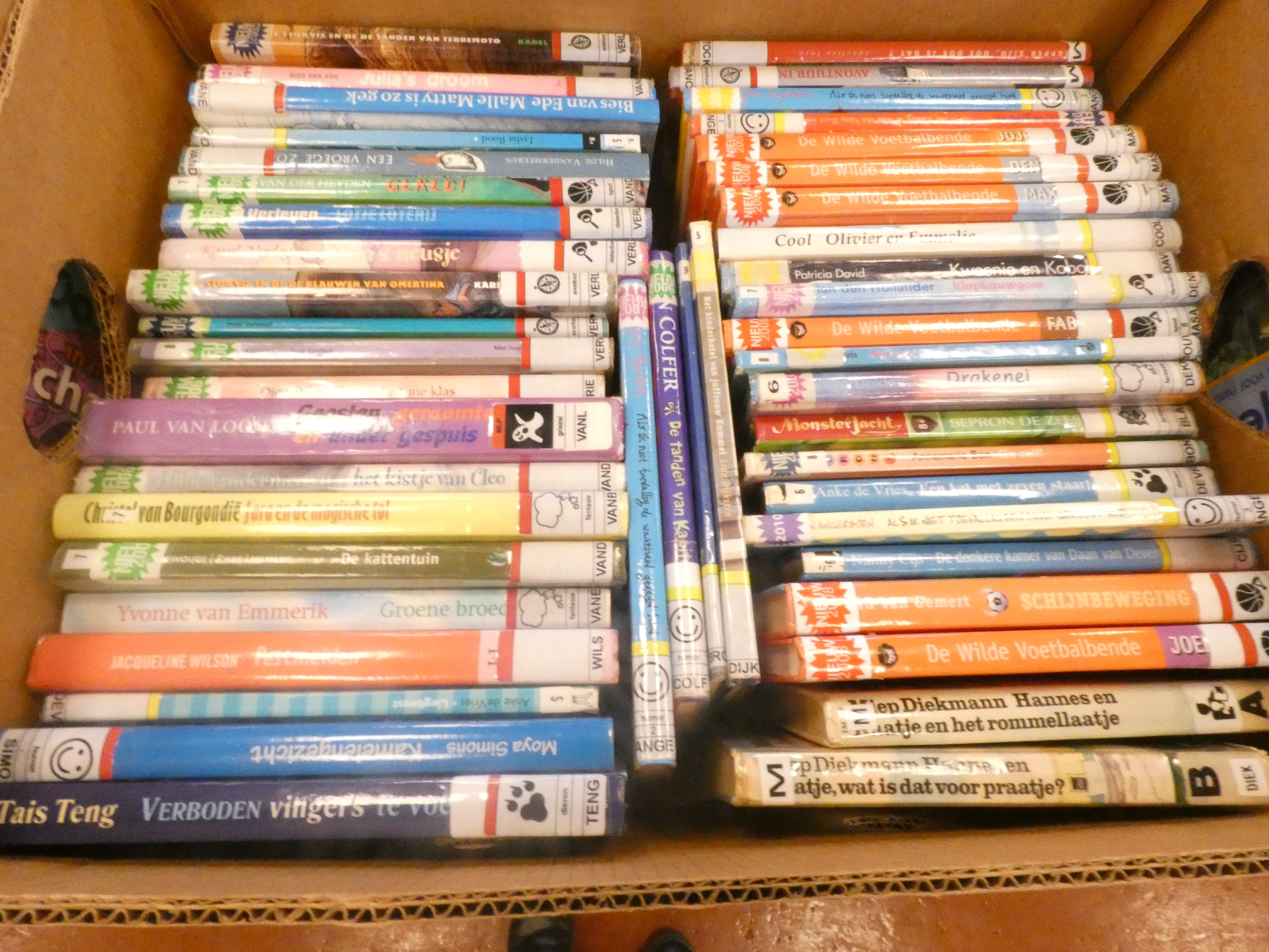 Doos jeugdboeken