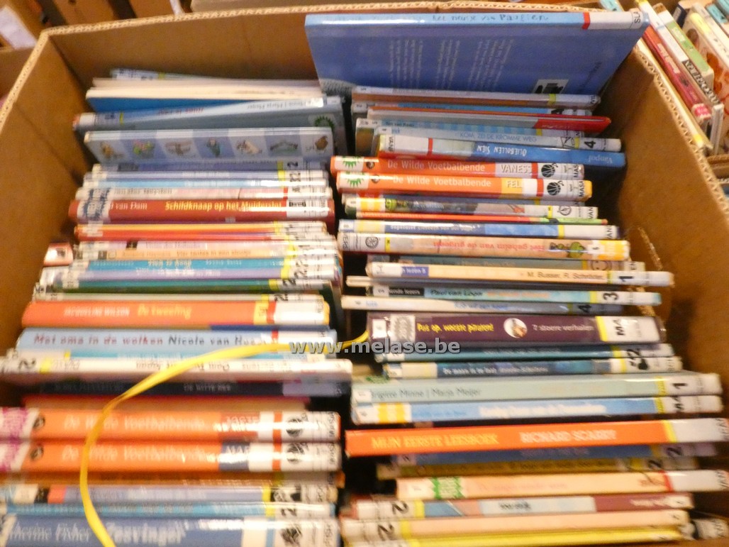 Doos boeken "1ste lezers"
