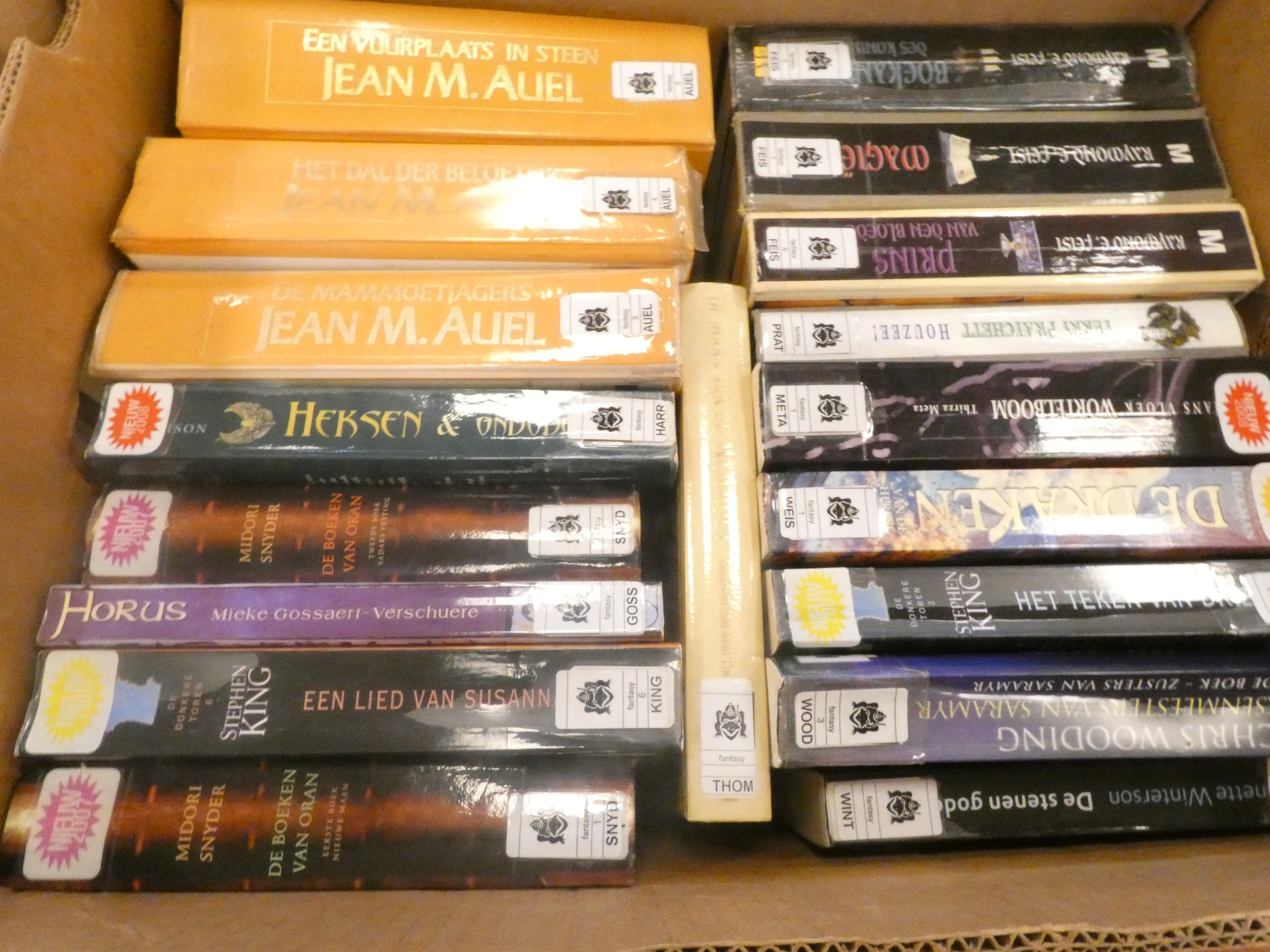 Doos boeken "Fantasy"