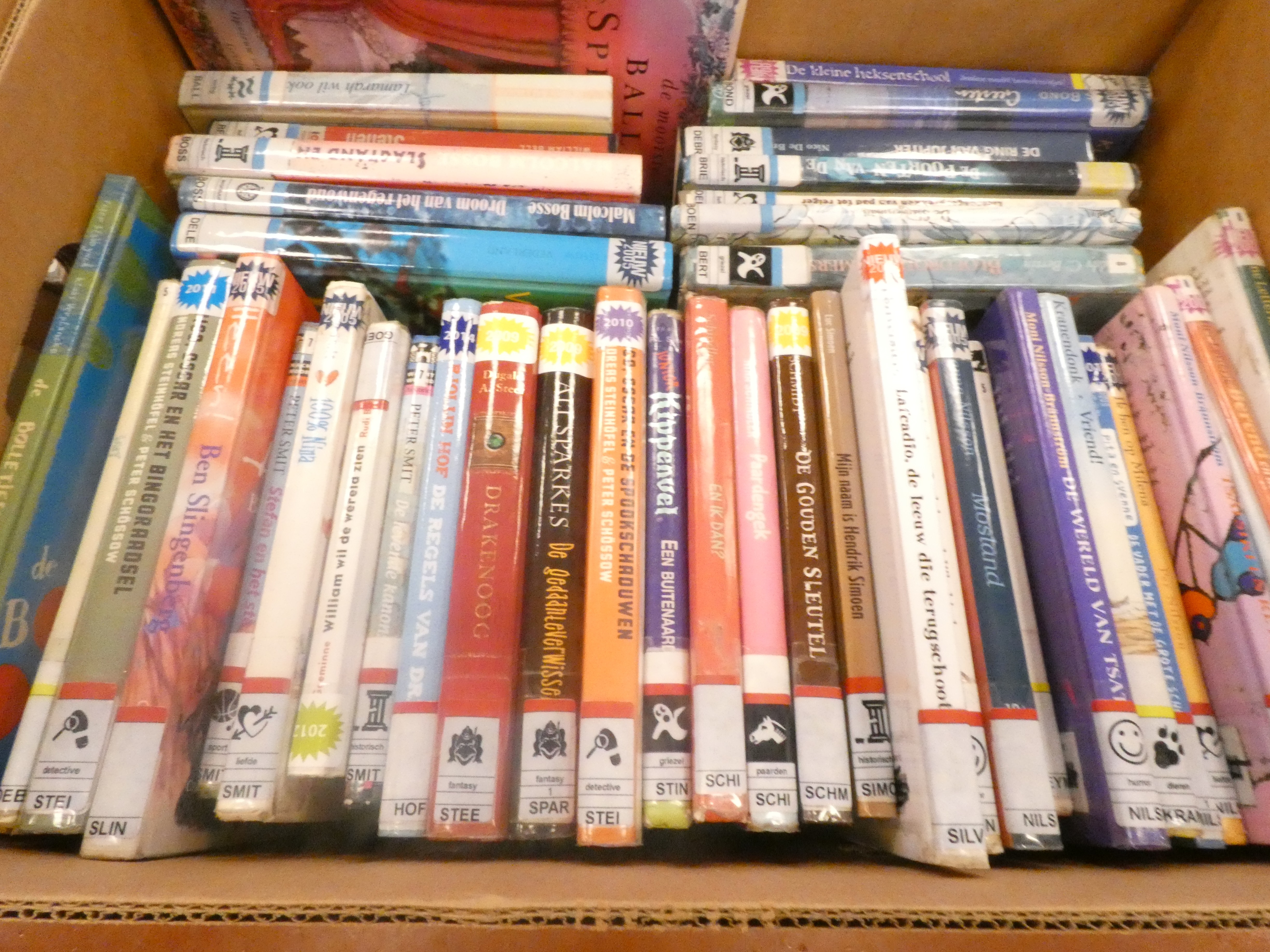 Doos jeugdboeken