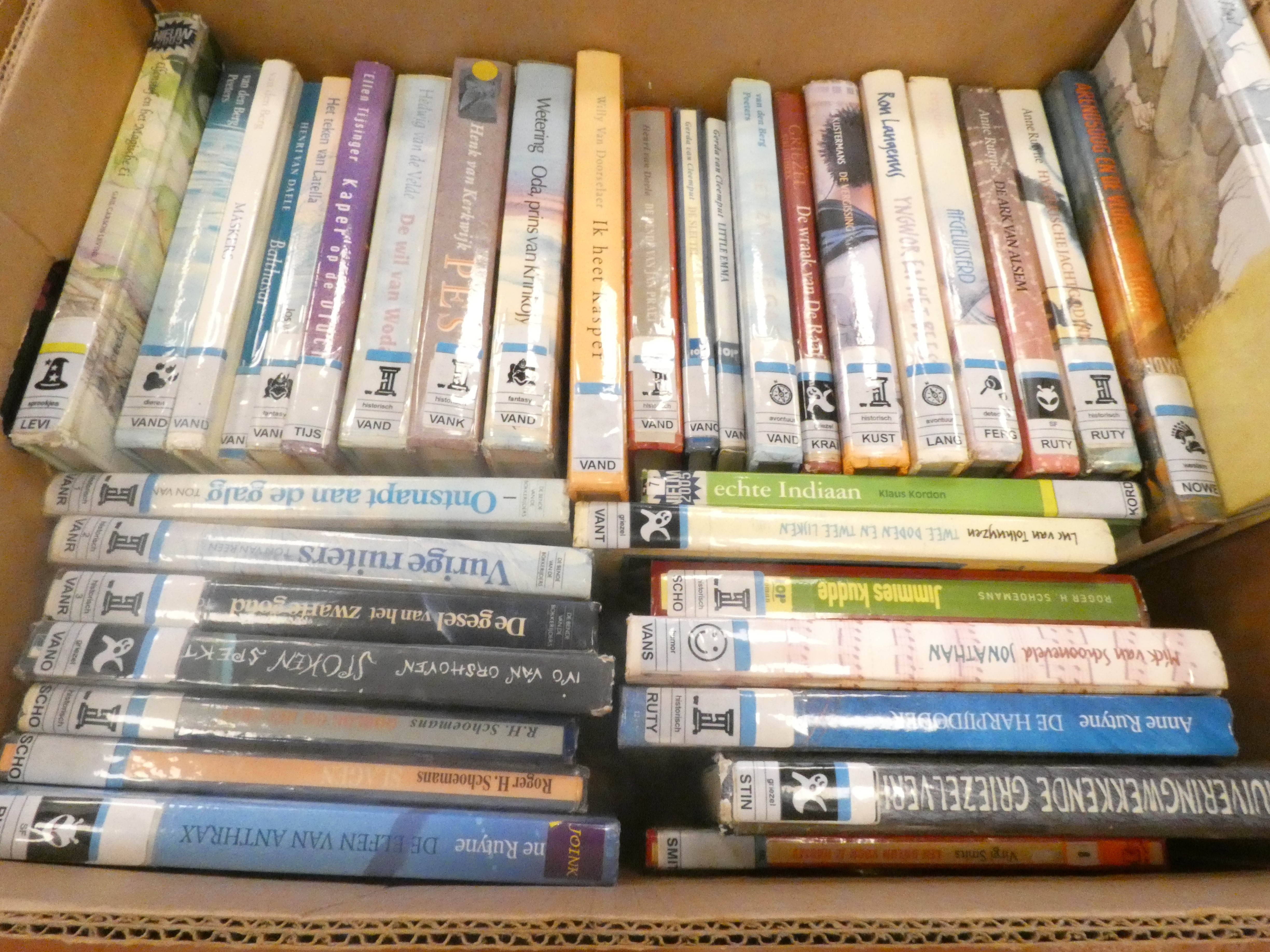 Doos jeugdboeken