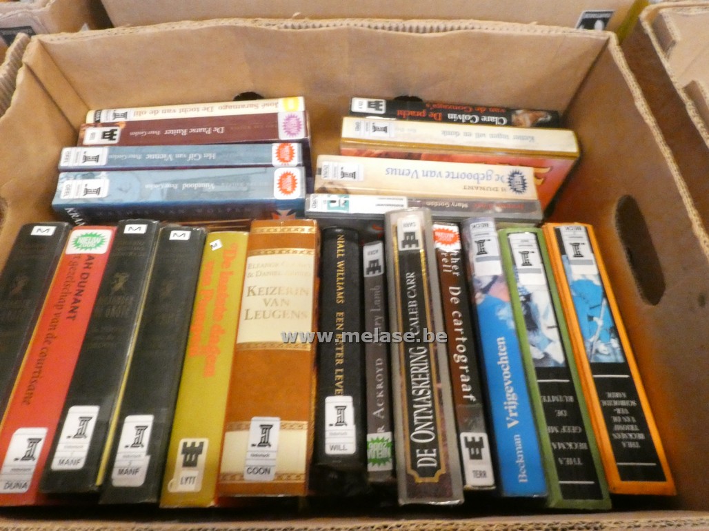 Doos boeken "Historische romans"