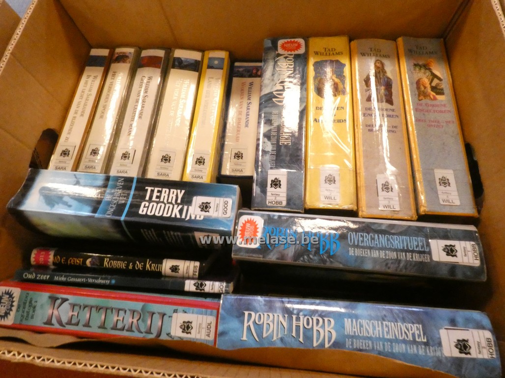 Doos boeken "Fantasy"